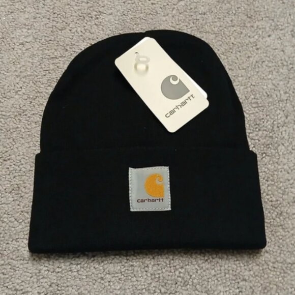 NWT 3 Carhartt A18 Acrylic Winter Beanie Hat Unisex OS Bundle - Picture 3 of 10